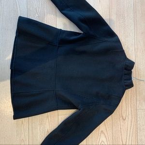 Talbots Black Felt Blazer 2P